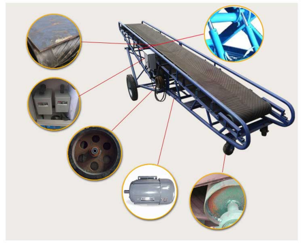 液壓升降式移動皮帶輸送機(jī) 液壓升降式移動皮帶輸送機(jī)