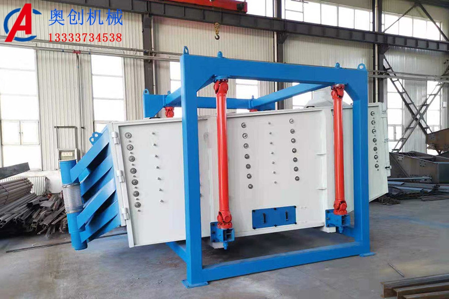 方形搖擺篩的結(jié)構(gòu)    